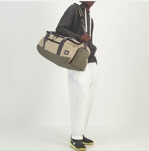 SeaLand Duffle Bag in Olive + Tan 🏔️ Upcycled Dune Duffle